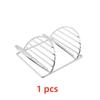 304 Stainless Steel Pancake Stand Mexican Corn Chicken Burrito fry basket pancake Taco Holder rack Stand V Shape Taco Holder