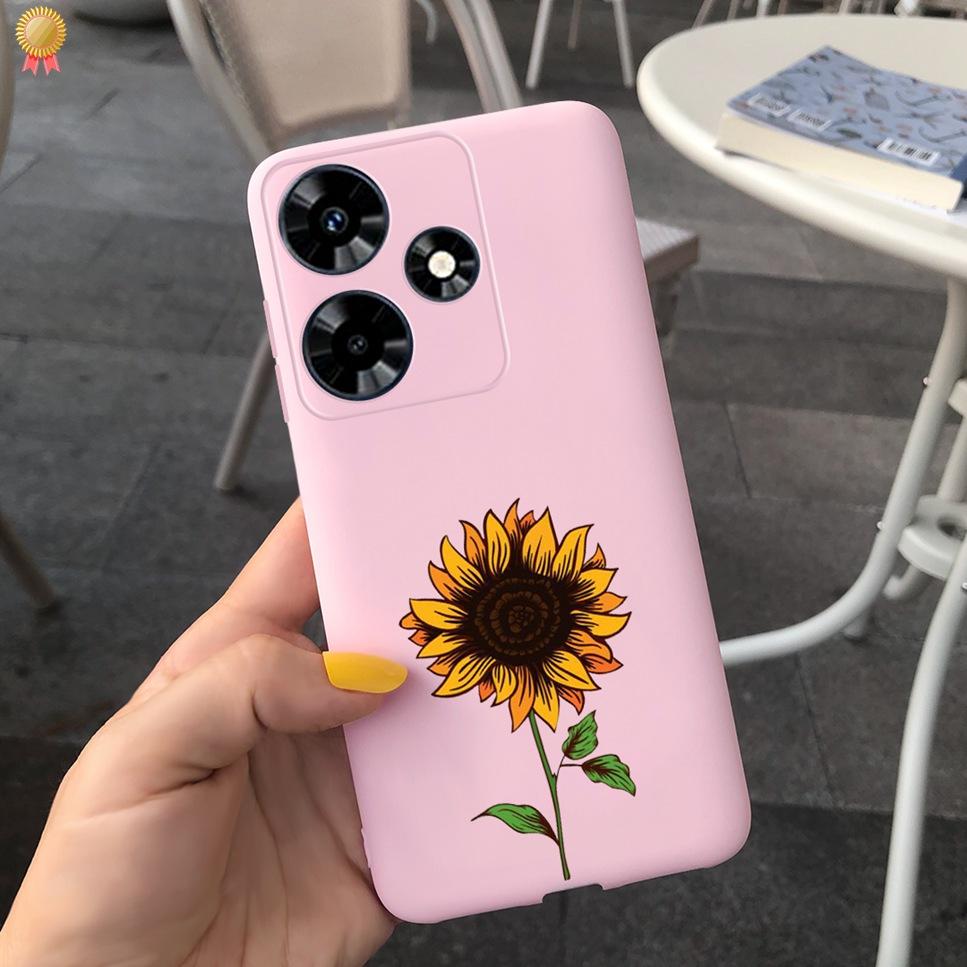 For Infinix Hot 30 Play 30i 4G Case Cute Astronaut Painted TPU Silicone Shockproof Cover For Infinix Hot 30 Play 30i Phone Case