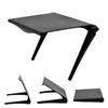 Universal TV/Monitor T-op Shelf Organizer Storage Bracket 2-Leg Adjustable Monitor Tops Shelf For Cellphone Stand, Media Boxes