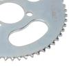 25H Chain Sprocket Kit Steel 55T Rear Wheel Sprocket 12T Front Wheel Sprocket with 146 Link Drive Chain for 47CC 49CC Mini Motorcycle ATV Bike