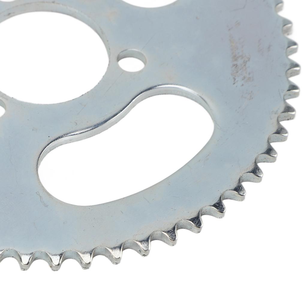 25H Chain Sprocket Kit Steel 55T Rear Wheel Sprocket 12T Front Wheel Sprocket with 146 Link Drive Chain for 47CC 49CC Mini Motorcycle ATV Bike