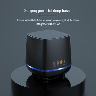 All-Season Compact USB Desktop Speaker with Subwoofer for PCs and Laptops