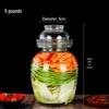 JingJingRS Sealed Glass Pickling Jar Set