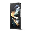 Ultra Thin PU Leather Cover For Samsung Galaxy Z Fold 7 6 5 4 3 Fold7 Fold6 Fold5 Fold4 5G Phone Case Hard Carbon Fiber