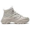 Fila Fishbone 1S Mid Comfortable Versatile Shock Absorbing Wear Resistant High Top Casual Shoes Women Casual Shoes Beige F12W341112FOM
