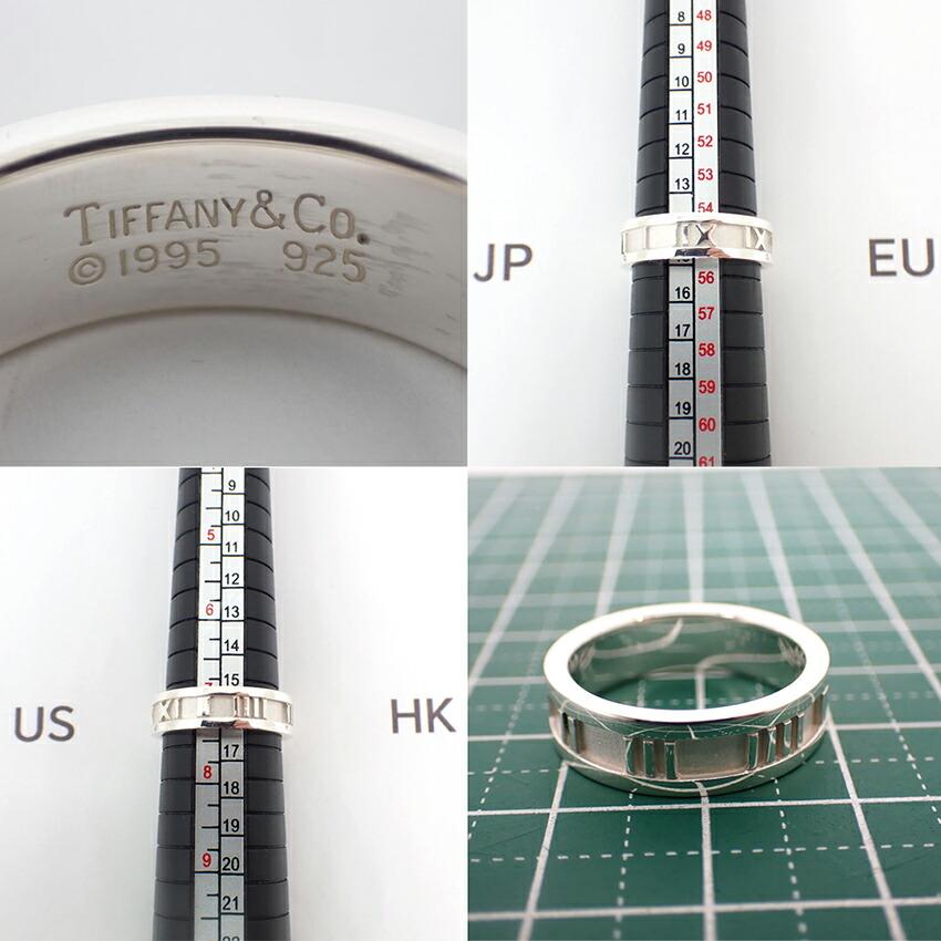 [Used] TIFFANY/Tiffany 925 Atlas Ring/Size 15/j44-1
