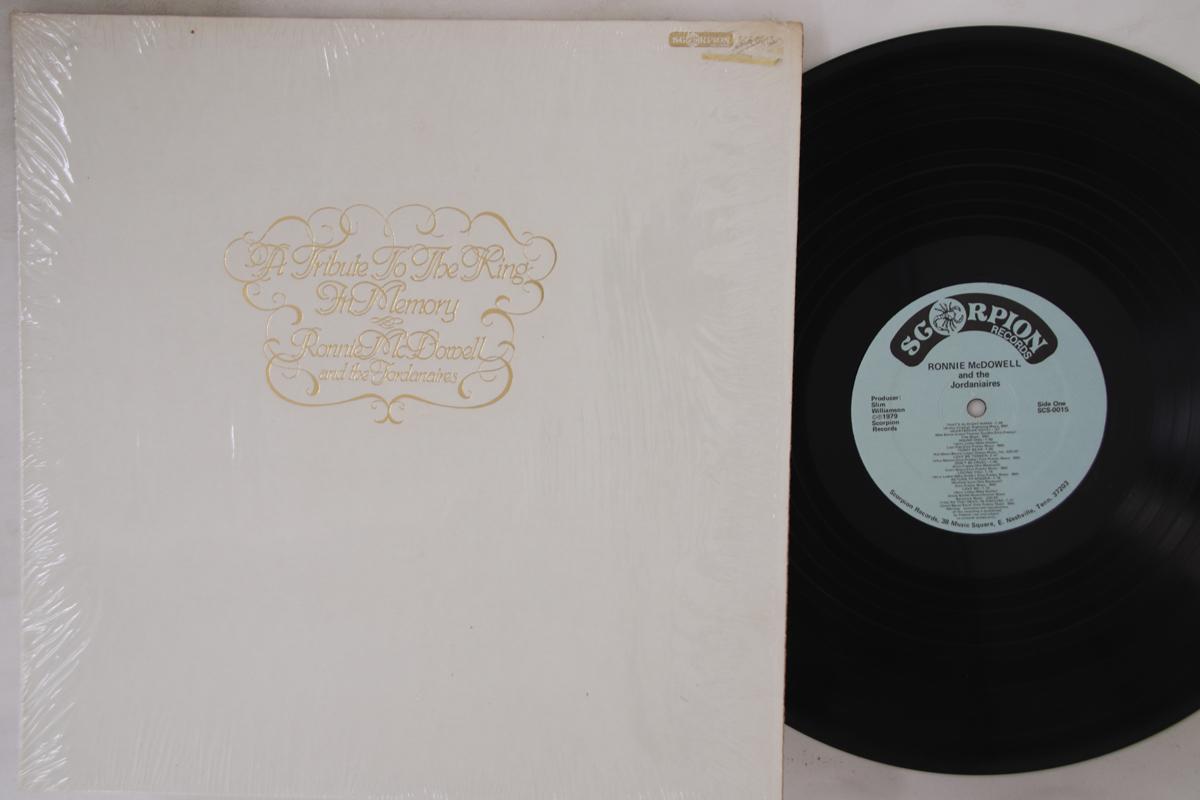 

LP Record RONNIE MCDOWELL, JORDANAIRES - A Tribute To The King In Memory SCS0015 SCORPION 1979 US Country Used