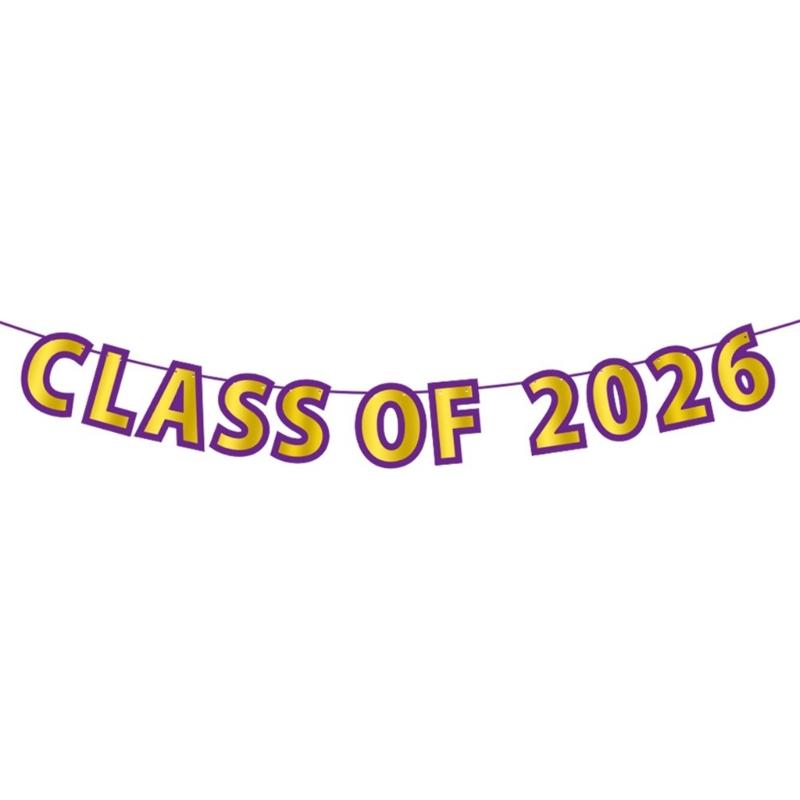 DIY Graduations Celebration Set With Hanging Banners And Honeycomb Paper Decorations Twist Cell Background