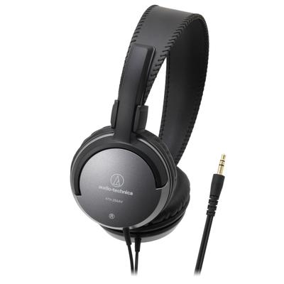 Audio-Technica ATH-250AV Wired Headphones, Lightweight, 3.5mm Connection, Black, for Music and Movies