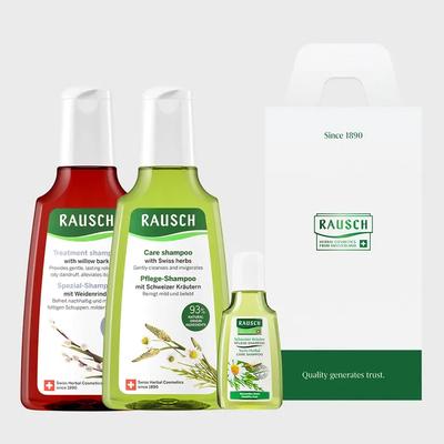 [Set Regalo]_Shampoo Svizzero alle Erbe 200ml + Shampoo alla Corteccia di Salice 200ml