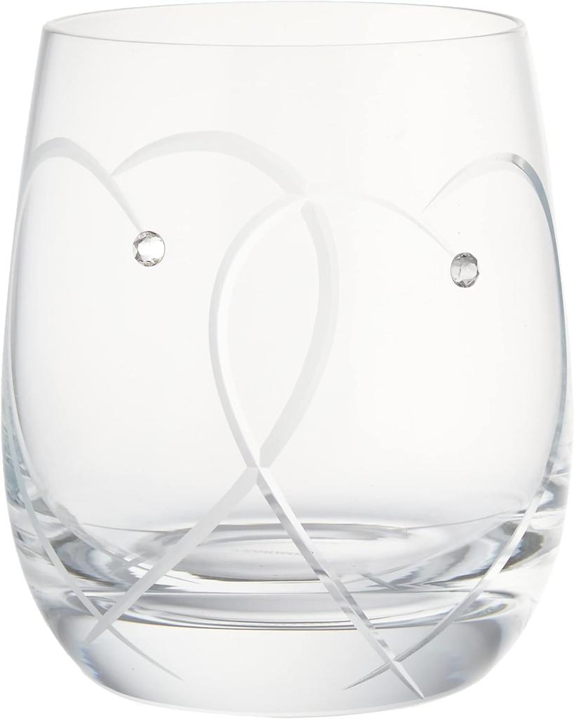 Wedgwood Official Wedding Gift Promise Two Hearts Pair of Wedding Gift for the Bride and Officially Imported Wrapping Tumblers, 290ml, Tableware,