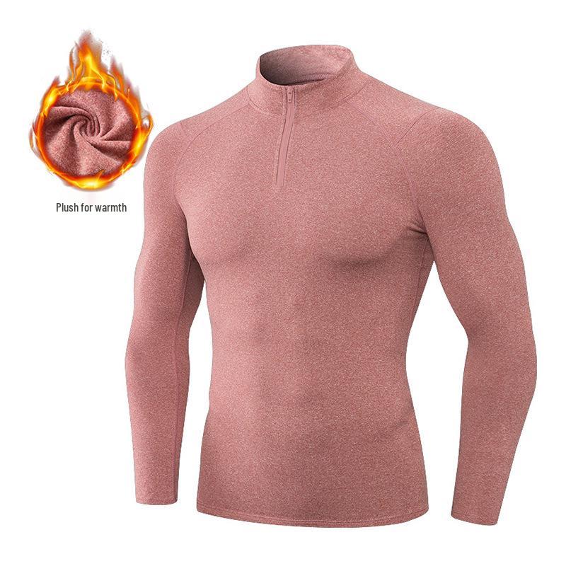 Men's Fleece-Lined Quick-Dry High-Stretch Running Hoodie