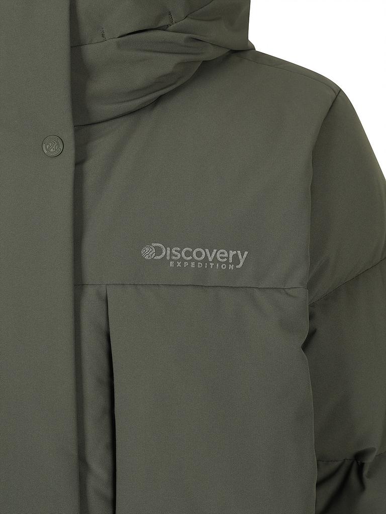 Discovery Expedition Women'S Leicester G Goose Down Long Padded Jacket (D.Khaki)
