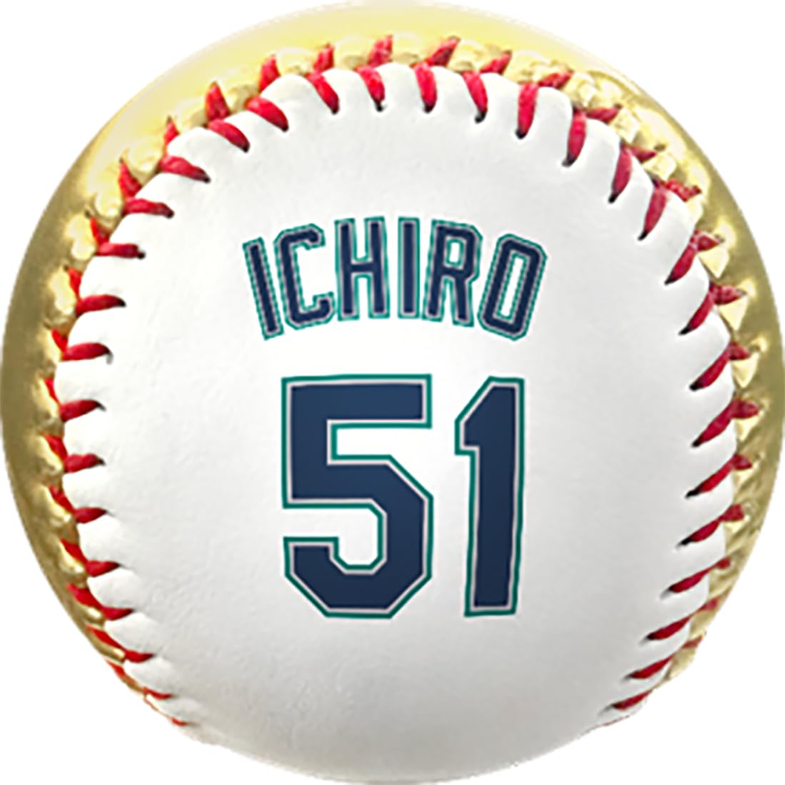 

Rawlings Ichiro HOF Gold Baseball Replica Polyester Ball, (R00718299) золотой