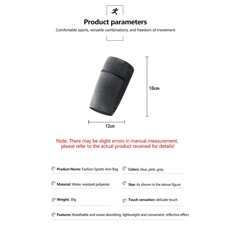 Running Mobile Phone Arm Bag Universal Breathable Sports Accessories Armband Jogging Bag Phone Armband Case Outdoor Arm Bag