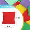 5Pcs Sandbag Game Toss Tossing Kids Outdoor Cornhole Beanbags Toy Gamesprops Beanbag Hole Hand Toys Sports Family Sand