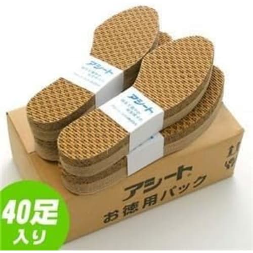 Asheet O-type Value Pack of 40 Pairs (Women's 25cm)