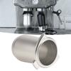 Coffee Powder Cup 54mm Aluminum Alloy Powder Feeder Cup Compact Lightweight Anti Flying Coffee Dosing Mug for   8