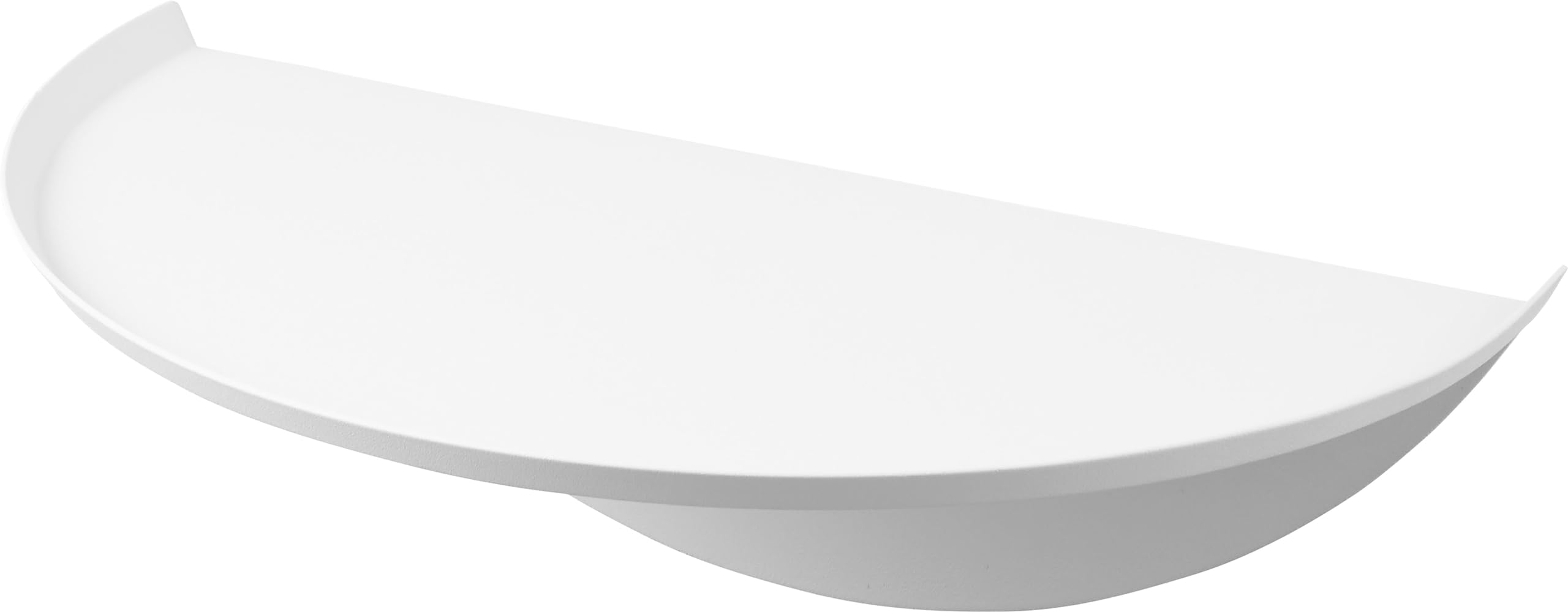 

Yamazaki Tower Wall Side Compatible with W40 x D22 x Drywall Push Pins and Wood Wall Wall Wall Storage Table, Drywall, White, H11.7cm (Includes