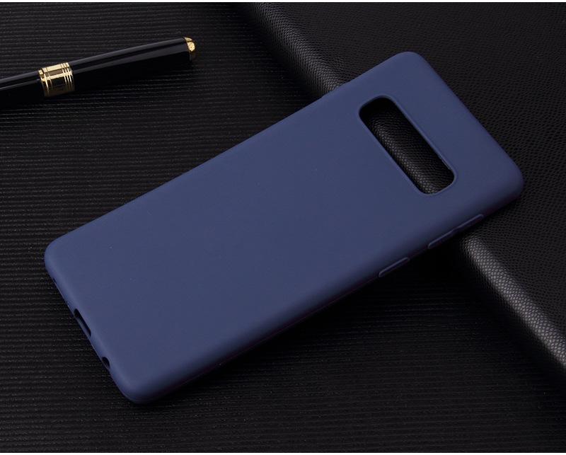Matte Case For Samsung Galaxy S10 S10E  J7 J5 J3 2016 2017 J7 Prime J4 J6Plus J8 2018 S7 Edge S8 S9 S10 Plus Soft Silicone Cover