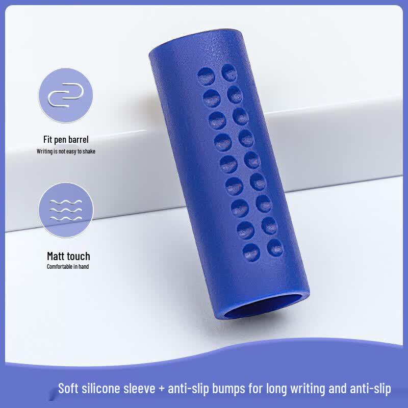 Deli 6600ES 0.5mm Blue Gel Pens, 12-Pack