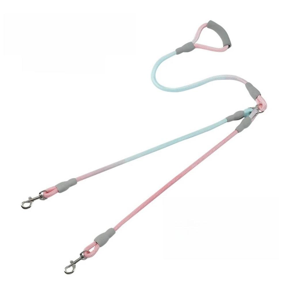 1Pc Dog Leash Walk Dog Leash Medium Double Dog Leash Double Lead One To Two Leads with Pet Supplies Dog Accessories
