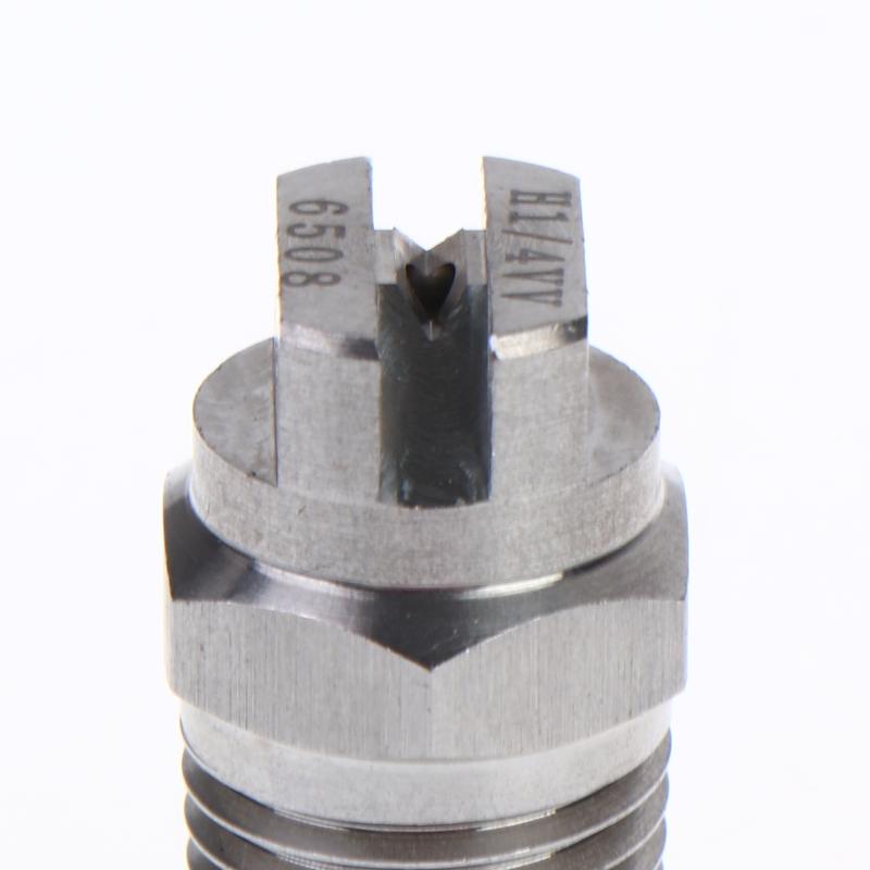 2Pcs Bspt High Pressure Flat Fan Nozzle 65 Degree Hvv Water Spray Nozzle For Cleaning