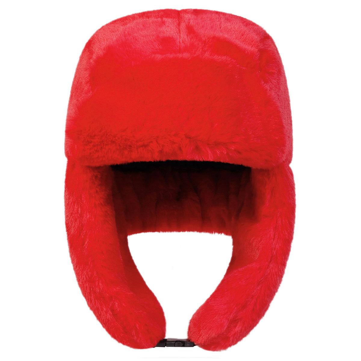 

Женские шапки-ушанки из искусственного меха, теплые, утолщенные, с защитой ушей, осенне-зимние, черные, белые, для защиты ушей, русская лыжная шапка-капюшон красный