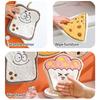 Cute Hand Towel Children's Towels Double-thickness Absorbent Hanging Hand Towels for Bathroom Cartoon Food Cake Shape Towels