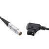 D Tap to 2B 8 Pin Female Power Cable for  Amira LF Camera Battery Conversion Cable Accessories 60cm