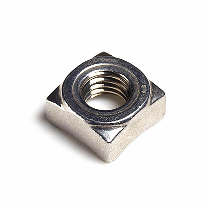 304 Stainless Steel DIN928 Square Weld Nut M4-M10