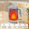 Kettle and Toaster Set, 1.7L 2200W Rapid-boil Kettle with Thermostat