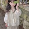 Girls' Summer French-Style Sun Protection Jacket: Lightweight, Breathable Jacket for Young Girls