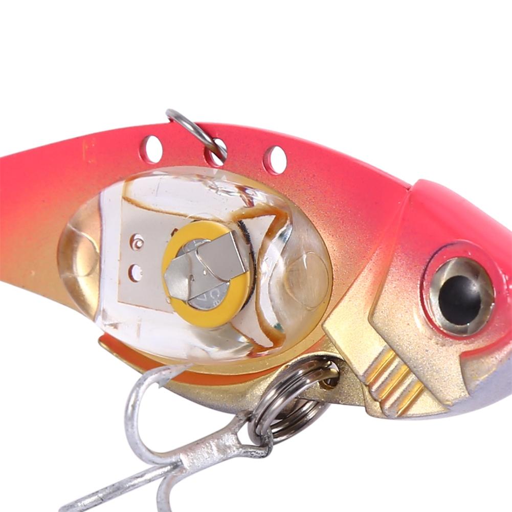 

LED Fishing Flashing Light Underwater Lure Bait Attracting Fish Lamp Accessory (red) красный