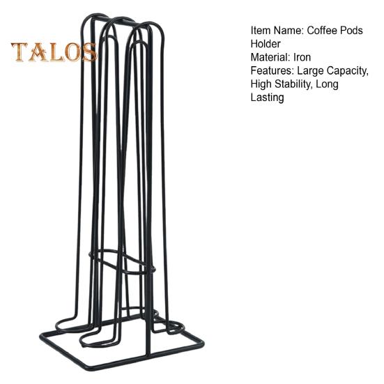 Porta capsule di caffè, grande capacità, robusto, portante, alta stabilità, supporto per capsule di caffè da banco