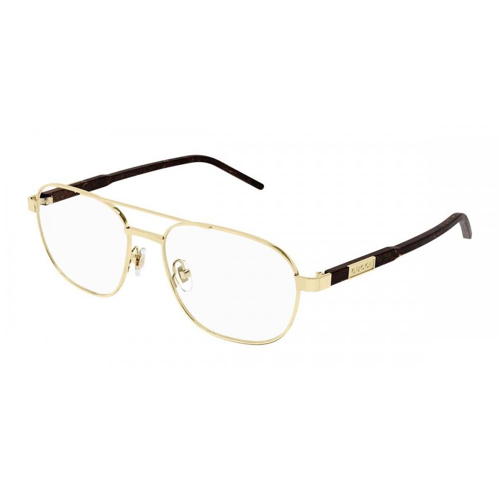 Gucci Gg1800o 003 Men Eyeglasses Gold/56-17-145