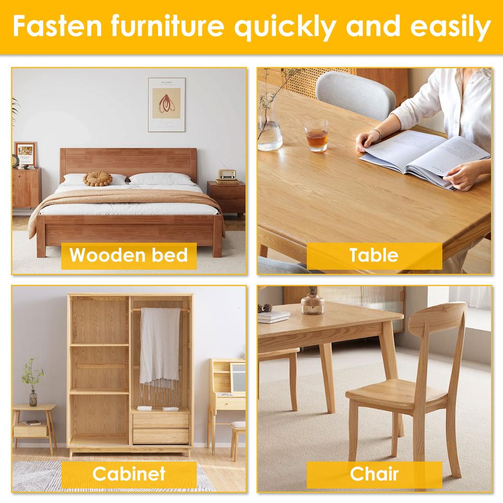 12 STÜCKE Eckverbinder-Halterungen Schmetterlings-Kombinations-Eckwinkel L-Form-Halterung Stützverbinder Halter Kombinierter Typ