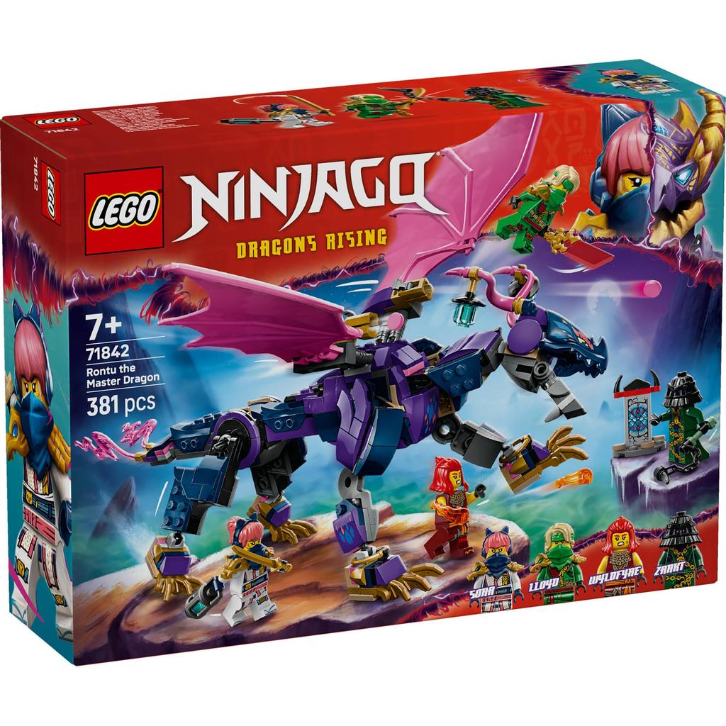 LEGO Ninjago Master Dragon Lon-Tu Toy - Birthday Present - Building Blocks - Boys, Girls, Children Ages 7, 8, 9 - Elementary School Students - Animals