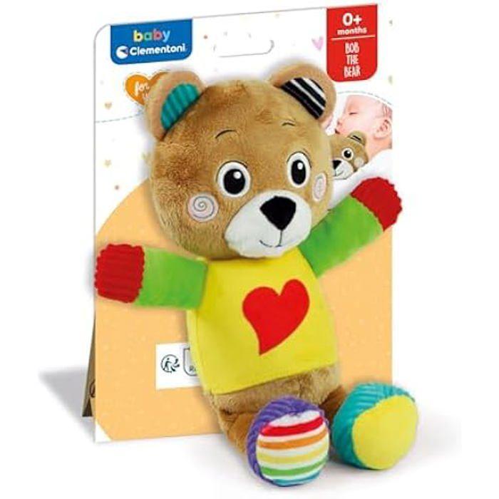 Pelușă - Clementoni - Multicolor - 17906 - Pentru bebeluș - Stimulare multisenzorială - Lavabil la mașină