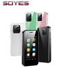 Soyes XS13 Mini Smartphone 2,5 tommers HD-skjerm RAM 1GB ROM 8GB Dual SIM 5MP kamera Android 6.0 OS Batteri 1580mAh 3G liten mobiltelefon