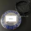 Compatibel Mercedes 75MM Wielnaafdop Embleem - Zilver & Zwart Bandenkap