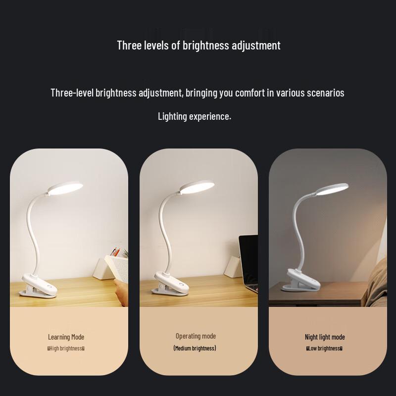 Rechargeable Full Spectrum LED Eye-Care Desk Lamp