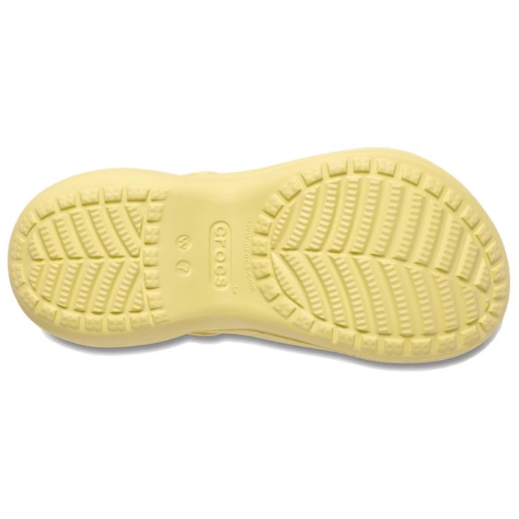 Crocs Bae Clog Classic Damen Gelb Bequem Vielseitig Plateau Atmungsaktiv Outdoor Clogs 206302-78R
