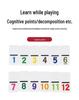 Cross Mexico Train Domino Set: Educational Building Blocks & Interactive Board Game for Children & Adults