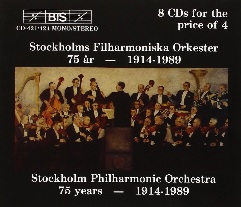 75 Years of the Stockholm Philharmonic (1914-1989) (4CD) [Import]