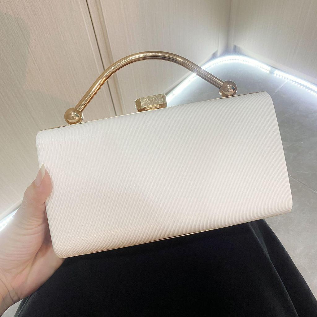 Elegant Patent Leather Evening Clutch: Wedding, Birthday, Banquet.