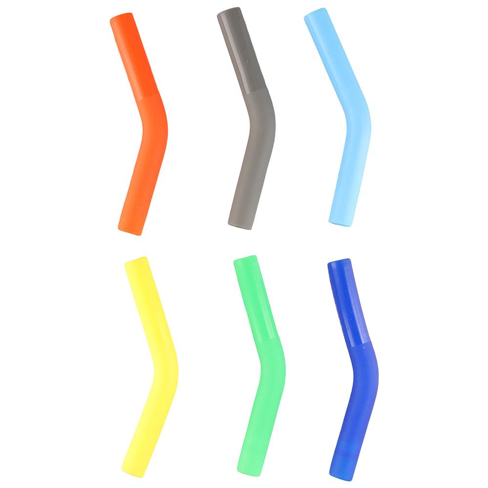 

6PCS 0.4 inch Straw Topper Silicone Cover Caps Reusable Straw Tips 8mm Straws