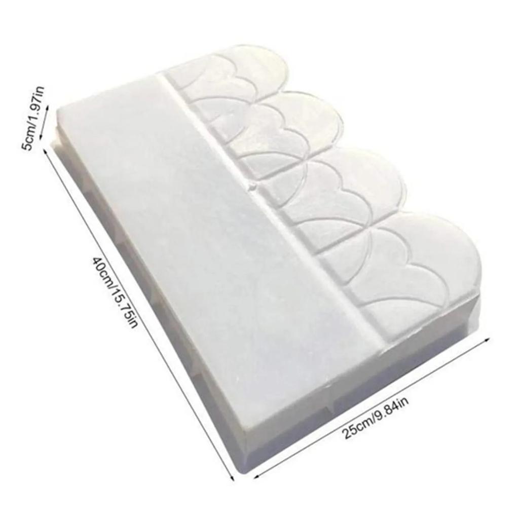 Garden Floor Paving Mold Park Decorations Stepping Stones Moulds DIY Garden Buildings Supply Reusable Cement Frame Brick Molds