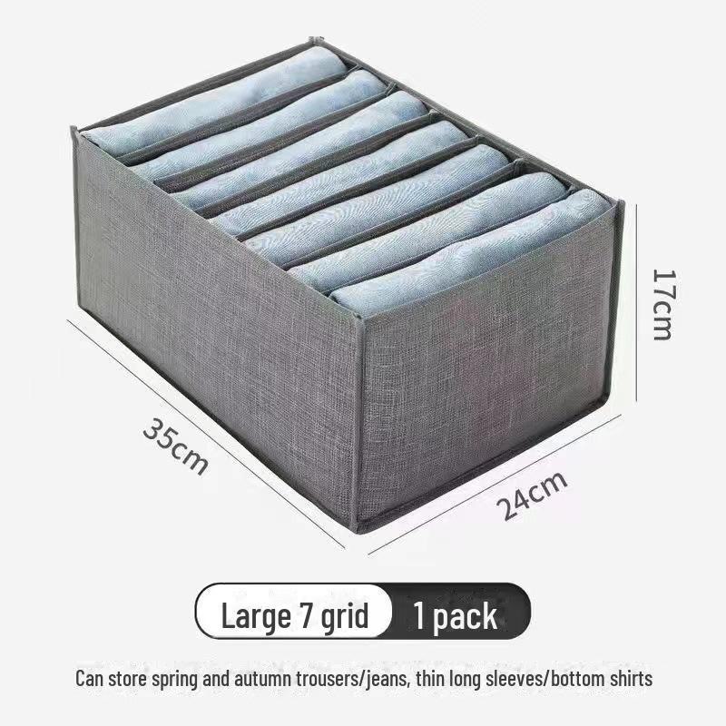 Multifunctional Clothes Storage Box for Dormitory or Home - Leggings and Pants Organizer