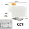 Portable Tank Spare Container W/ Screws Petrol Tanks Jugs for Caravan Most Cars Car